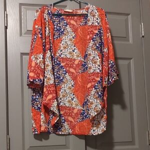 Altar'd State Multicolor Paisley Kimono